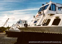 AP1-88 hovercraft with the Scandinavian company SAS -  (credit: The <a href='http://www.hovercraft-museum.org/' target='_blank'>Hovercraft Museum Trust</a>).